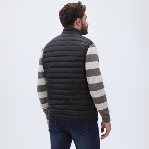 MARTIN & CO-Ανδρικό αμάνικο μπουφάν MARTIN & CO 223-80-2935 μαύρο