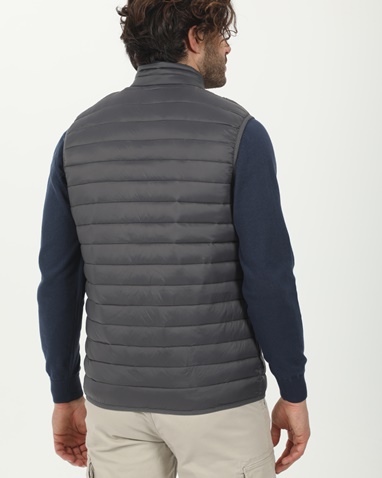 MARTIN & CO-Ανδρικό αμάνικο μπουφάν MARTIN & CO 223-80-2935 γκρι