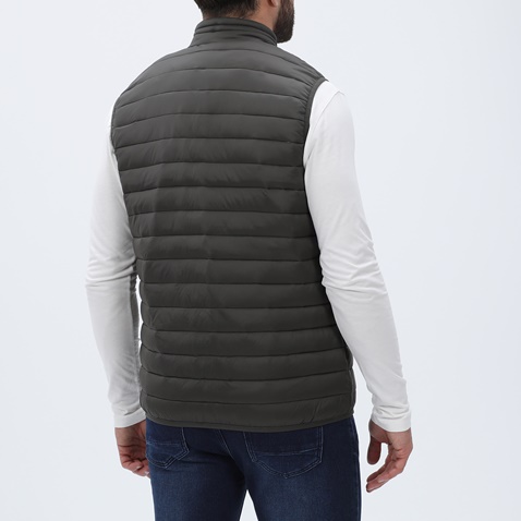 MARTIN & CO-Ανδρικό αμάνικο μπουφάν MARTIN & CO 223-80-2935 γκρι