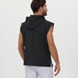 BLUE HUNTER-Ανδρική αμάνικη φούτερ μπλούζα BLUE HUNTER 24111100101 M HOODIE FLEXER μαύρη