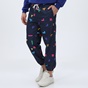 BLUE HUNTER-Unisex παντελόνι φόρμας BLUE HUNTER 24113120300 U JOGGER TETRIS μπλε