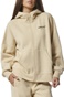 BODY ACTION-Γυναικεία fleece ζακέτα BODY ACTION 071321-01 μπεζ