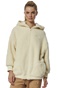 BODY ACTION-Γυναικεία oversized ζακέτα BODY ACTION 071323-01 εκρού