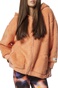 BODY ACTION-Γυναικεία oversized ζακέτα BODY ACTION 071323-01 πορτοκαλί
