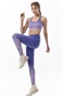 BODY ACTION-Γυναικείο κολάν BODY ACTION 011316-01 μωβ