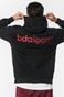 BODY ACTION-Ανδρική φούτερ ζακέτα BODY ACTION 073218-01 μαύρη