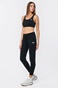 BODY ACTION-Γυναικείο παντελόνι φόρμας BODY ACTION  021233-01 μαύρο