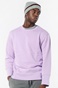 BODY ACTION-Ανδρική oversized φούτερ μπλούζα BODY ACTION 063220-01 μωβ