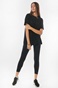 BODY ACTION-Γυναικείο κολάν BODY ACTION 011231-01 7/8 μαύρο