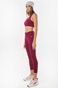 BODY ACTION-Γυναικείο κολάν BODY ACTION 011231-01 μωβ
