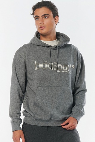 BODY ACTION-Ανδρική φούτερ μπλούζα BODY ACTION 063215-01 γκρι