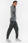 BODY ACTION-Ανδρική φούτερ μπλούζα BODY ACTION 063215-01 γκρι