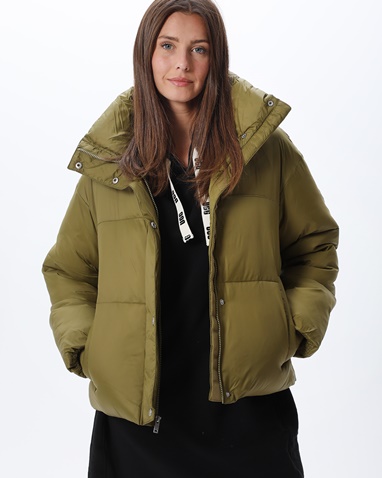 UGG AUSTRALIA-Γυναικείο puffer μπουφάν UGG 1131538 Vickie Puffer λαδί