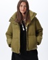 UGG AUSTRALIA-Γυναικείο puffer μπουφάν UGG 1131538 Vickie Puffer λαδί