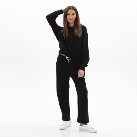UGG-Γυναικεία cropped φούτερ μπλούζα UGG 1132490 Mallory μαύρη