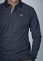 DORS-Ανδρική polo μπλούζα DORS 1133002.C02 μπλε