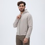 DIRTY LAUNDRY-Ανδρική φούτερ ζακέτα DIRTY LAUNDRY DLMF01W22 Regular Fit Full Zip εκρού
