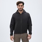DIRTY LAUNDRY-Ανδρική φούτερ ζακέτα DIRTY LAUNDRY DLMF01W22 Regular Fit Full Zip γκρι