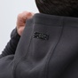 DIRTY LAUNDRY-Ανδρική φούτερ ζακέτα DIRTY LAUNDRY DLMF01W22 Regular Fit Full Zip γκρι