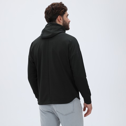 DIRTY LAUNDRY-Ανδρική φούτερ ζακέτα DIRTY LAUNDRY DLMF12W22 Divided Detailing Sport Full πράσινη