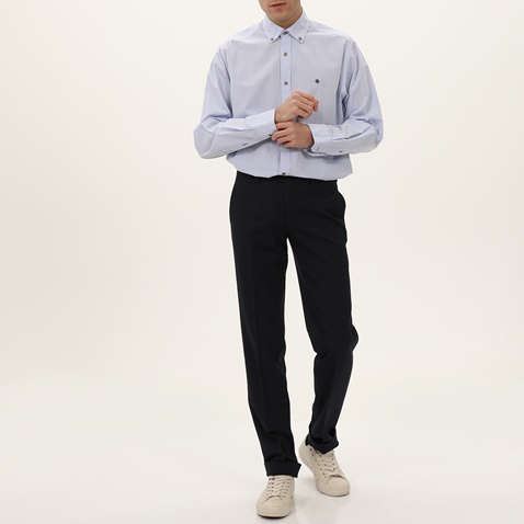 MARTIN & CO-Ανδρικό formal παντελόνι MARTIN & CO 221-31-120 μπλε ναυτικό