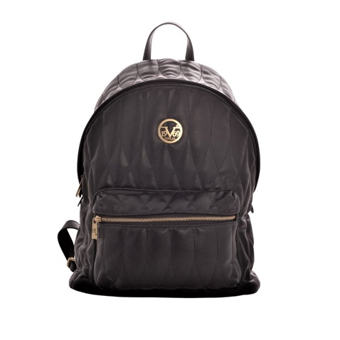 19V69 ITALIA-Γυναικείο σακίδιο πλάτης 19V69 ITALIA 9904 ECO LEATHER BAG μαύρο