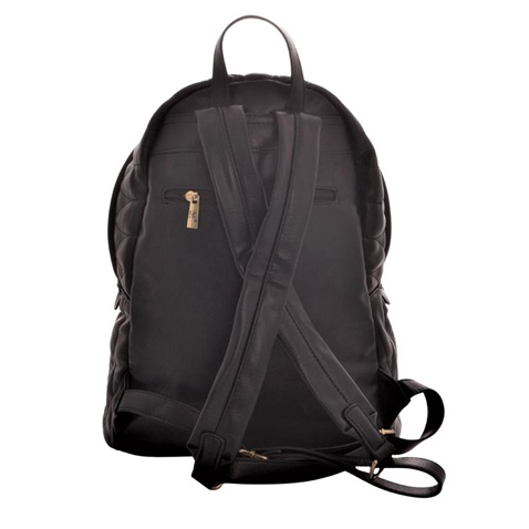 19V69 ITALIA-Γυναικείο σακίδιο πλάτης 19V69 ITALIA 9904 ECO LEATHER BAG μαύρο
