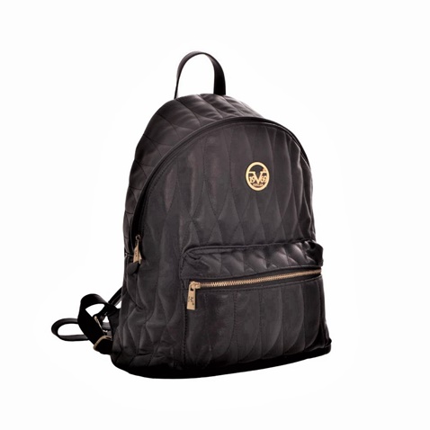 19V69 ITALIA-Γυναικείο σακίδιο πλάτης 19V69 ITALIA 9904 ECO LEATHER BAG μαύρο