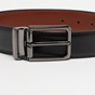 MARTIN & CO-Ανδρική ζώνη MARTIN & CO 123-122-0002 μαύρη καφέ