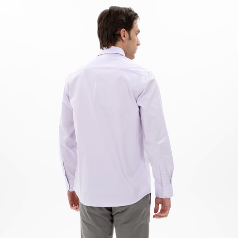 MARTIN & CO-Ανδρικό πουκάμισο MARTIN & CO 223-52-1690 COMFORT FIT μοβ