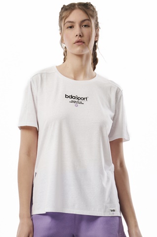 BODY ACTION-Γυναικείο t-shirt BODY ACTION 051321-01 λευκό