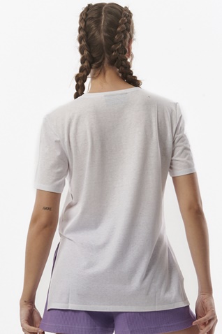 BODY ACTION-Γυναικείο t-shirt BODY ACTION 051321-01 λευκό