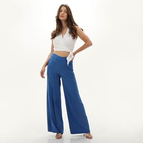 ATTRATTIVO-Γυναικείο κρουαζέ cropped top ATTRATTIVO 9916817 λευκό