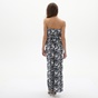 ATTRATTIVO-Γυναικεία strapless ATTRATTIVO 9917671 μπλε λευκή