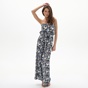 ATTRATTIVO-Γυναικεία strapless ATTRATTIVO 9917671 μπλε λευκή