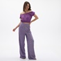 ATTRATTIVO-Γυναικείο cropped top ATTRATTIVO 9911177E μοβ