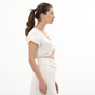 ATTRATTIVO-Γυναικείο cropped top ATTRATTIVO  9916267 εκρού