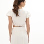 ATTRATTIVO-Γυναικείο cropped top ATTRATTIVO  9916267 εκρού