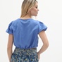 ATTRATTIVO-Γυναικείο cropped top ATTRATTIVO 9916267 μπλε μωβ