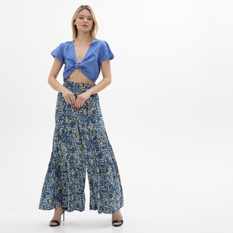 ATTRATTIVO-Γυναικείο cropped top ATTRATTIVO 9916267 μπλε μωβ