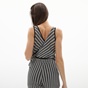 ATTRATTIVO-Γυναικείο cropped top ATTRATTIVO 91061411 ασπρόμαυρο