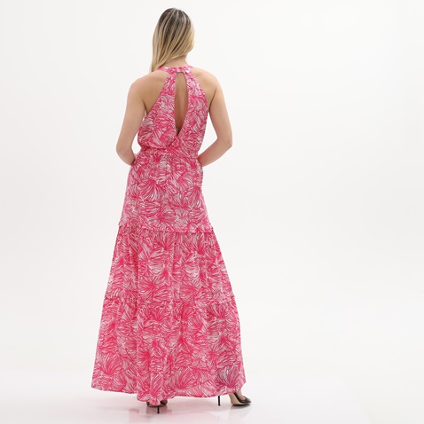'ALE-Γυναικείο maxi φόρεμα 'ALE 8916340 ροζ floral