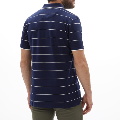 OCEAN SHARK-Ανδρική polo μπλούζα OCEAN SHARK 1010084221 RUGBY μπλε