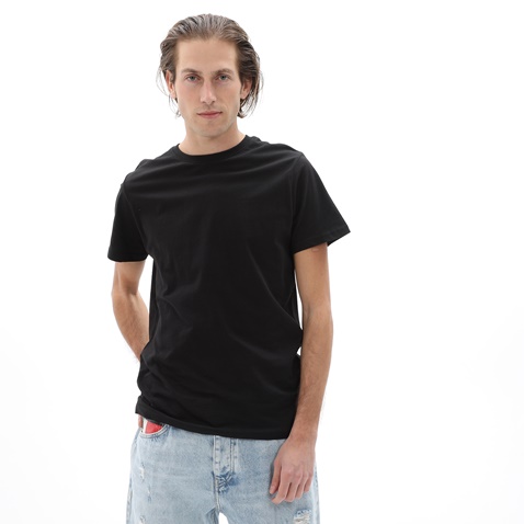 BATTERY-Ανδρικό t-shirt BATTERY 21231156 μαύρο
