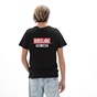 BATTERY-Ανδρικό t-shirt BATTERY 21231156 μαύρο