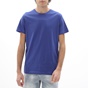 BATTERY-Ανδρικό t-shirt BATTERY 21231156 μπλε