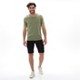 BATTERY-Ανδρικό t-shirt BATTERY 21D9081221 χακί