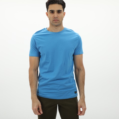 BATTERY-Ανδρικό t-shirt BATTERY 21231159 μπλε