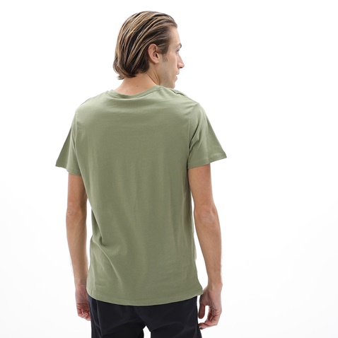 RUN-Ανδρικό t-shirt RUN 21D9103221 πράσινη