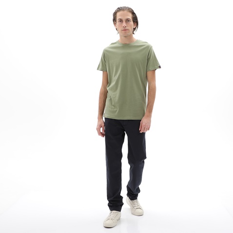 RUN-Ανδρικό t-shirt RUN 21D9103221 πράσινη